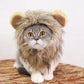 Cute Lion Mane Cat Wig Pet Small Dog Cats Costume Lion Mane Wig Cap Hat for Cat Dogs Fancy Costume Cosplay Toy Pet Supplies