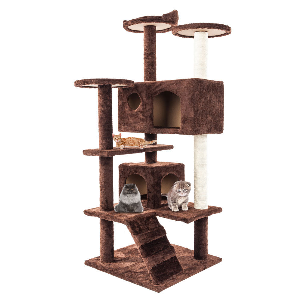 Cat Climbing Sisal Rope Tower - Go Bagheera