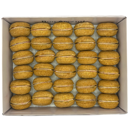 40 Count Dog Macaron Treats Gift Box