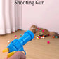 20PCS Cat Toy Interactive High Fun Toy Gun Plush Ball Firing Gun Silent Polyester High Bounce Ball Fun Cat Stick