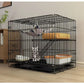 Indoor large foldable cat cage, cat house steel wire dog cages