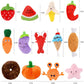 10/20/50 Pack Dog Squeaky Toys Plush Games Cute Plush Toys for Small Medium Dog Fleece Toys Wholesale