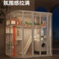 Cat Castle Large  Villa Panoramic Glass Cat Room Luxury  House Household Indoor  Cage Cat Nest