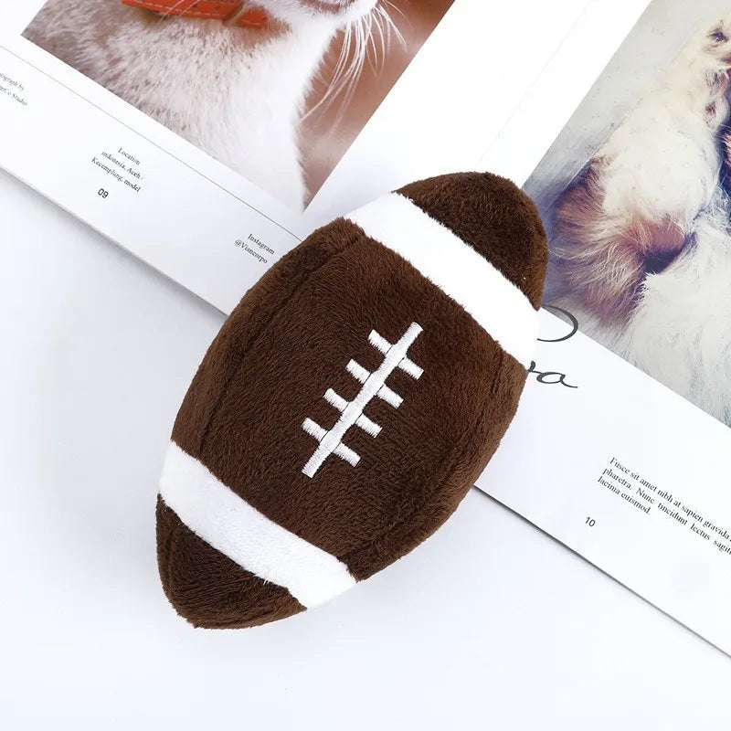 Pet Supplies Dog Toys Pet Toys Bite Resistant Pet Teething Cute Ball Shape Plush Chewing Toys Pet Accessories Pet Products