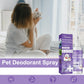 Pet Deodorization Spray 50ml Dog Perfume Lavender Oil Deodorization Spray Anti Itching Fragrant Pet  Cat and Dog Beauty Care