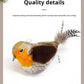 Pet cat toy simulation call bird sound plush toy cat self-hilarity relief artifact hanging automatic teasing cat