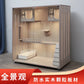 Solid wood cat villa  cage Super luxury indoor house cabinet househouse double-decker three-decker family