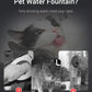 ZYFeeder Pet Automatic Gravity Water Feeder Transparent Visual Gravity Water For Cats or Dogs Induction Water Dispenser Smart