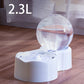 ZYFeeder Pet Automatic Gravity Water Feeder Transparent Visual Gravity Water For Cats or Dogs Induction Water Dispenser Smart