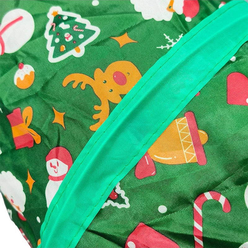 2/S/T Way Cat Tunnel Green Christmas Decoration Foldable Cat Tunnel Breathable Indoor Pet  Interactive Kitten Sport Supplies