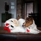 1pc/2pcs  Squeaky Dog Toy for Small & Medium Dogs - Extra Soft Plush Dog Toy - Stuffed Animal Dog Toy for Cuddling & Playing