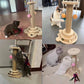 Small-sized Wooden Cat Tower Natural Sisal Cat Tree Multi-functional Track Interactive Cat Toy Cat Teaser Stick Kitten Toys