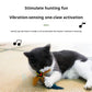 Pet cat toy simulation call bird sound plush toy cat self-hilarity relief artifact hanging automatic teasing cat