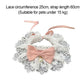 Fashion Neck Strap Dog saliva towel Dog Neckerchief Pearl Collar Puppy String Bib Lace Bowknot