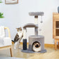 Cat Tree Tower Condo Playground Cage Kitten Multi-Level Activity Center Play House Medium Scratching Post Furniture Plush