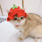 Pet Hat Elastic Cute Refined Cat Hat Puppy Kittens Knitted Hat Party Photo Shoot Props Decoration Animal Accessories