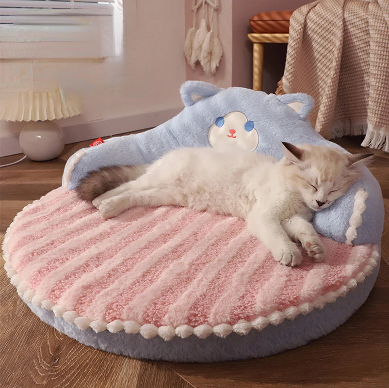 Dog Bed Padded Cushion for Small Big Dogs Sleeping Beds and Houses for Cats Super Soft Durable Mattress Removable Pet Mat