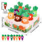 Dog Carrot Doll Plush Toy Encourage Foraging Skills Carrot Toy Vegetable Chew Toy Kids Pull The Carrot Encourages Cat Pet Traini
