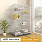 Indoor large foldable cat cage, cat house steel wire dog cages