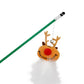 1/3/5PCS Pet Toys Cat Teaser Rod Interactive Funny Cat Rod Christmas series cat toy doll old man reindeer Stick Pet Cat