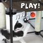 Kitty City Indoor Mega Kit Cat Furniture, Cat Scratcher cat tree  cat tower  cat shelf  cat tree  cat tower