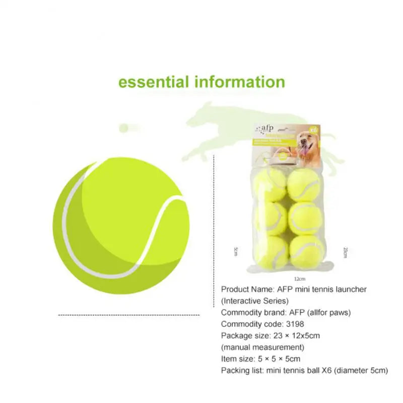 1pc Squeaky Pet Dog Bite Ball Toys For Small Dogs Rubber Chew Puppy Toy Dog Stuff Dogs Toys Pets Tennis Launcher Small Ball