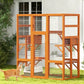 Large Cat House Outdoor Catio Cat Play Run Enclosures Indoor Kitty Window Cage with Waterproof Roof 7 Platforms 2 Resting Box