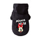 Disney Mickey Mouse Dog Hoodie Pet Cartoon Mickey Minnie Jacket Fall Winter Outdoor Clothes Small And Medium-sized Dog Sweater