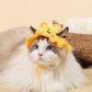 Pet Hat Elastic Cute Refined Cat Hat Puppy Kittens Knitted Hat Party Photo Shoot Props Decoration Animal Accessories