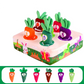 Dog Carrot Doll Plush Toy Encourage Foraging Skills Carrot Toy Vegetable Chew Toy Kids Pull The Carrot Encourages Cat Pet Traini