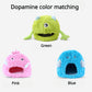 New Product Pet Bed Winter Warm Cat's Nest Plush Monster Pet Villa Detachable Washable Semi Enclosed Cats Den Cartoon Pets House