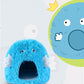 New Product Pet Bed Winter Warm Cat's Nest Plush Monster Pet Villa Detachable Washable Semi Enclosed Cats Den Cartoon Pets House