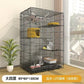 Indoor large foldable cat cage, cat house steel wire dog cages
