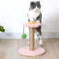 Sisal Cat Tree with Scratching Post Kitten Pet Scratcher Tower Toy with Ball Cats Scratch Trees Climbing Tower Sofa Protector