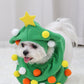 Christmas Pet Costume Funny Christmas Tree Clothes Dogs And Cats
