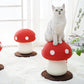 Red Mushroom Cat Climbing Frame