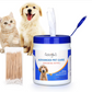 Pet Wipes with free cotton swabs