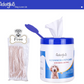 Pet Wipes with free cotton swabs