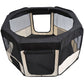 PawHut 49.2-inch Soft Pet Playpen Folding Tent Kennel Puppy Cat Dog