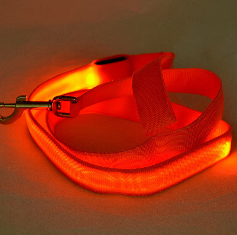 Glowing Pet Leash Glowing Dog LED