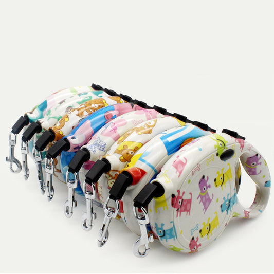 Fashion Personality Dog Leash Automatically Retractable