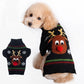 Pet Dog Christmas Style Moose Pattern Sweater