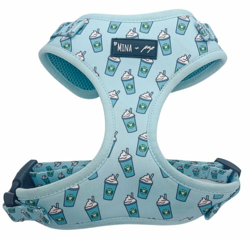 Pupshake Blue Adjustable Harness