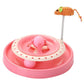 Pet Cat Toys Turntable Spring Mouse Toy Plastic Cat Funny Crazy