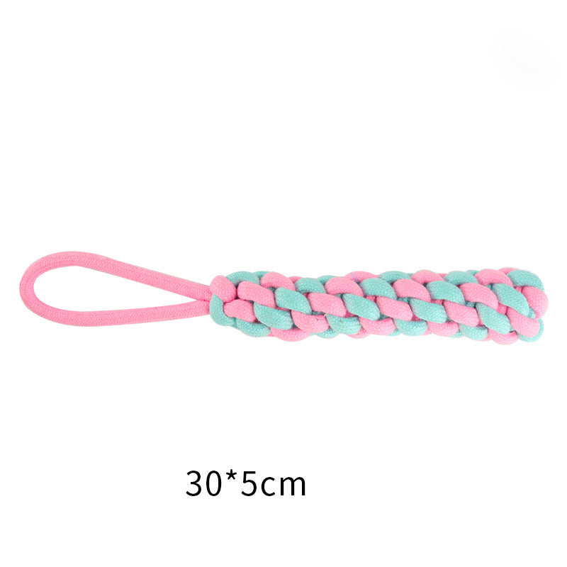 Pet Cotton Knot Toys Combination Biting Molar Dog Toys Pet Toys - Go Bagheera