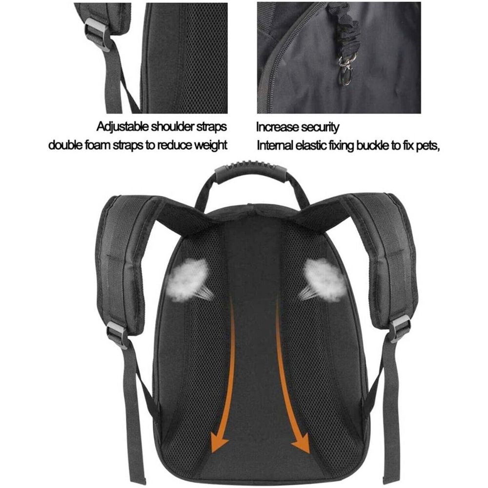 Pet Hardshell Traveling Backpack - Go Bagheera