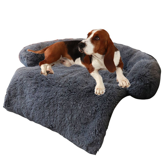 Winter Large Dog Sofa Bed with Zipper Dogs Bed Removable Cover Plush Kennel Cat Beds Mats House Sofa Bed Mat for Large Dog - Go Bagheera