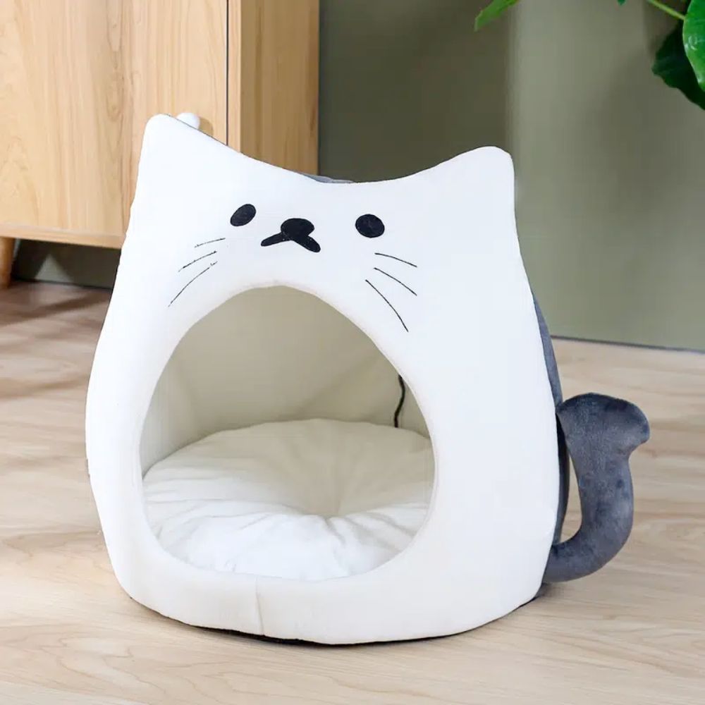 Adorable Cat Shape Pet House - Go Bagheera