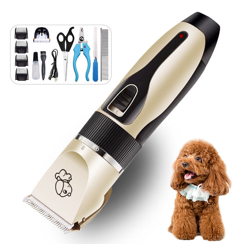 Rechargeable Professional Hair Clipper (Pet/Cat/Dog/Rabbit) Hair Trimmer Dog Hair Clipper Grooming Shaver Set Pets Haircut Tool - Go Bagheera