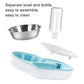 2 In 1 Pet Water Food Bowl - Go Bagheera